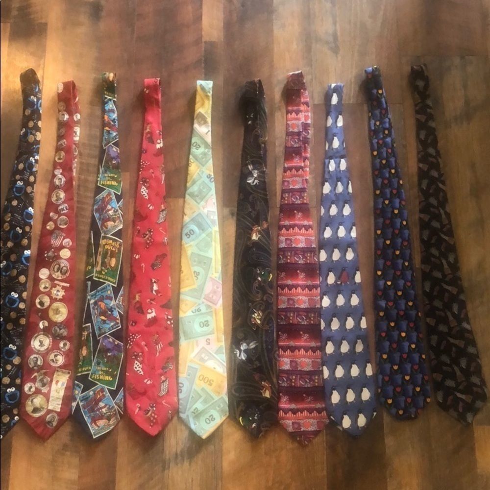 Ties!  Bundle of 10 (2186)